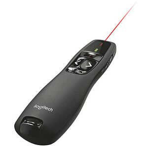 Logitech Presenter R400, roter Laser