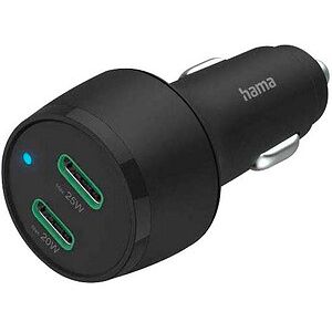 hama Kfz-Ladeadapter schwarz, 45 Watt