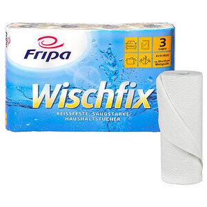 FRIPA Küchenrollen Wischfix 3-lagig, 32 Rollen