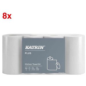 KATRIN Küchenrollen PLUS 3-lagig, 32 Rollen