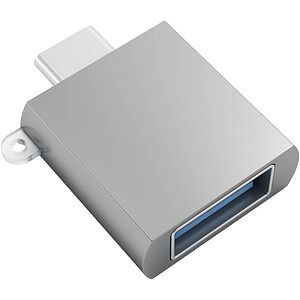 SATECHI USB 3.0 A/USB C Adapter grau