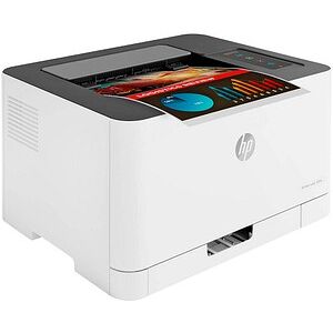 HP Color Laser 150nw Farb-Laserdrucker grau schwarz/weiss