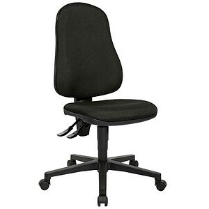 Topstar Bürostuhl Point 60, 8160G20 Stoff schwarz, Gestell schwarz