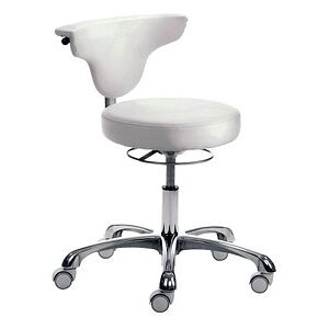 Mayer Arbeitshocker myJAZZ 1252 118 weiß Kunstleder