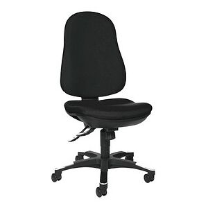 Topstar Bürostuhl Trend SY 10, 9020G20 Stoff schwarz, Gestell schwarz