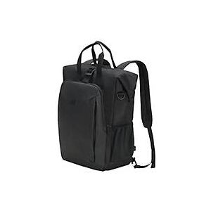 DICOTA Backpack Eco Dual GO - Notebook-Rucksack - 38.1 cm - bis zu 15" - Schwarz - für Microsoft Surface Laptop, Laptop Go, Laptop SE, Laptop Studio, Pro, Pro X