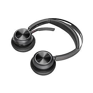 HP Inc. Poly Voyager Focus 2 - Headset - On-Ear - Bluetooth - kabellos, kabelgebunden - Adapter USB-C via Bluetooth