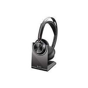 Poly Voyager Focus 2-M - Headset - On-Ear - Bluetooth - kabellos, kabelgebunden - Adapter USB-A via Bluetooth