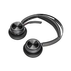 Poly Voyager Focus 2 - Headset - On-Ear - Bluetooth - kabellos, kabelgebunden - Adapter USB-A via Bluetooth