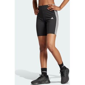 Adidas Essentials 3-Streifen kurze Tight - Black / White - Frauen - Size: 2XS,XS,S,M,L,XL,2XL