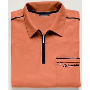 Catamaran Poloshirt »Kurzarm-Poloshirt« terrakotta terrakotta