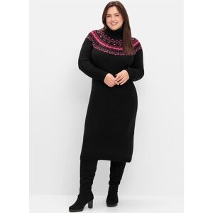 Sheego Strickkleid »Strickkleid« schwarz Normalgrößen schwarz