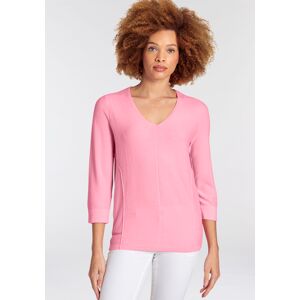 Boysen's 3/4 Arm-Pullover, aus sommerlich leichtem pink
