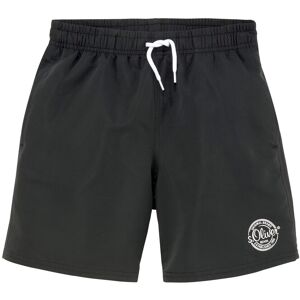 s.Oliver Badeshorts, mit seitlichem Logodruck schwarz N-Gr schwarz