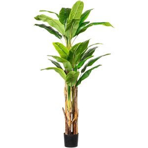 Creativ green Kunstpalme »Bananenpflanze« grün H: 180 cm grün
