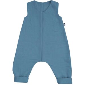 Julius Zöllner Sommer-Sleepoverall Jumper Musselin mit Beinen 0.5 TOG - blau - Unisex - Size: 92