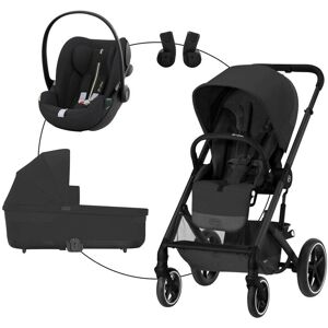 Cybex Kombikinderwagen Balios S Lux Trio-Set inkl. Babyschale Cloud G i-Size - schwarz - Unisex