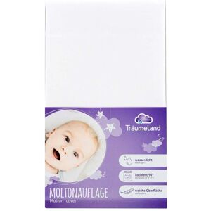 Träumeland Molton-Matratzenauflage 50x70 cm wasserdicht - weiss - Unisex