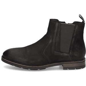 Lazzarini Nubukleder Chelsea Boot schwarz male 45.0