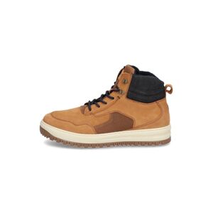 Pat Calvin Nubukleder Sneaker Mid Cut braun 45.0