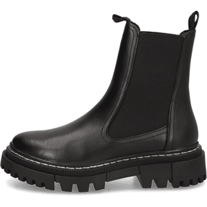 TAMARIS Glattleder Chelsea Boot schwarz female 36.0