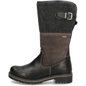 TAMARIS Lederkombination Stiefel schwarz 39.0