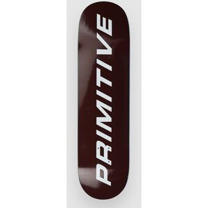 Primitive Euro Slant Core 8.125" Skateboard Deck burgundy rot Uni Unisex