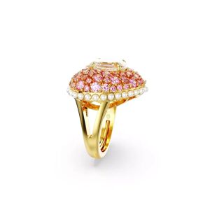 Swarovski Ring - Swarovski Hyperbola Verstelbare Goldfarbene Ring 5 - Gr. 55-60 - in Gold - für Damen