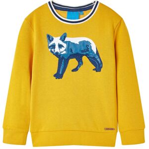 vidaXL Kinder-Sweatshirt Ocker 128