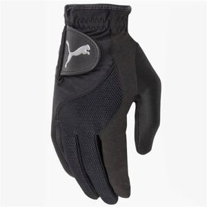 Puma Rain Damen Herren Handschuh, schwarz, rechte Hand (für Linkshänder), M, schwarz