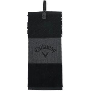 Callaway Golf Callaway Tri-Fold Golf Handtuch, schwarz