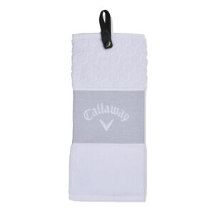 Callaway Golf Callaway Tri-Fold Golf Handtuch, weiss