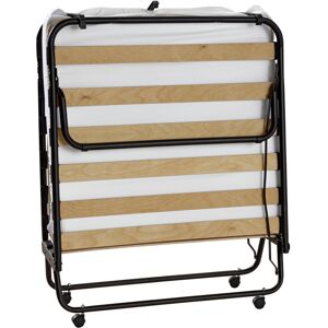VEGA Klappbett Ron; 90x200x39 cm (BxLxH); schwarz; H2-medium