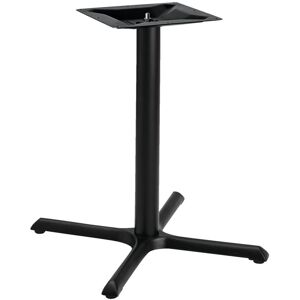 VEGA Tischgestell Kreuz; 84x84x72 cm (BxLxH); schwarz