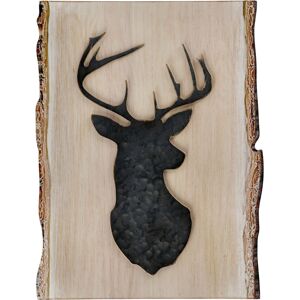 Wandbild Eldar; 35.5x46 cm (LxH); schwarz/braun