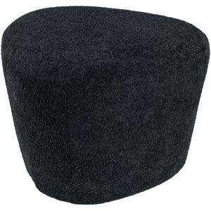 VEGA Hocker Norsk Bouclé; 43x43x46 cm (BxTxH); schwarz