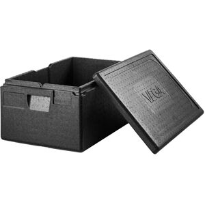 Thermo Future Box Transportboxen Gastronorm 1/1 mit Deckel; 39000ml, 60x40x28 cm (LxBxH); schwarz