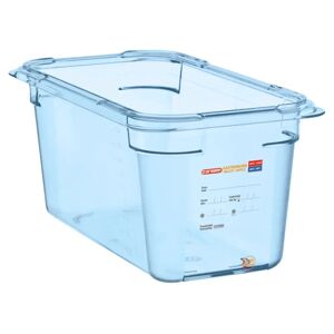 Araven Lebensmittelbehälter GN 1/3 blau; Größe GN 1/3, 5400ml, 32.5x17.6x15 cm (LxBxT); blau