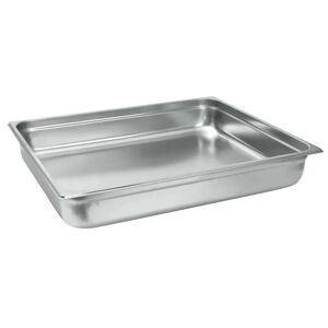 VEGA GN-Behälter Premium 2/1; Größe GN 2/1, 30000ml, 64.5x53x10 cm (LxBxT); silber