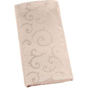 PULSIVA Serviette Mega; 50x50 cm (BxL); silber; 6 Stück / Packung