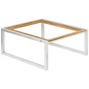 VEGA Tisch für GN-Einsatz Torresso GN 1/2 hoch; Größe GN 1/2, 32.9x36x16 cm (LxBxH); eiche/silber; rechteckig