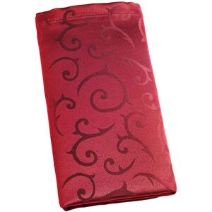PULSIVA Serviette Mega; 50x50 cm (BxL); burgund; 6 Stück / Packung