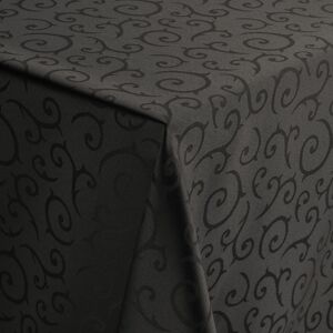 PULSIVA Tischdecke Mega eckig; 130x220 cm (BxL); anthrazit; rechteckig