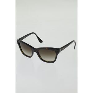 Prada Damen Sonnenbrille, braun, Gr.