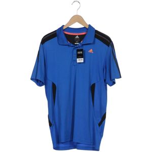 Adidas Herren Poloshirt, blau, Gr. 52