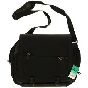 Samsonite Herren Tasche, schwarz, Synthetik - Second Hand