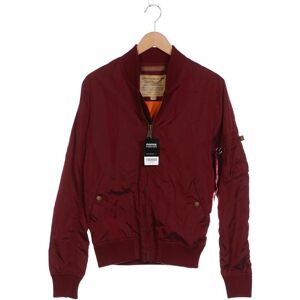 Alpha industries Herren Jacke, bordeaux, Gr. 48