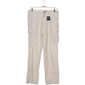 Fjällräven Herren Stoffhose, beige, Gr. EU 48, Baumwolle, Synthetik - Second Hand