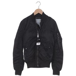 Alpha industries Damen Jacke, schwarz, Gr. 38