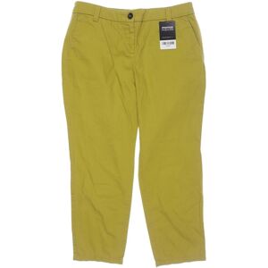 Boden Damen Stoffhose, gelb, Gr. EU 36, Baumwolle - Second Hand